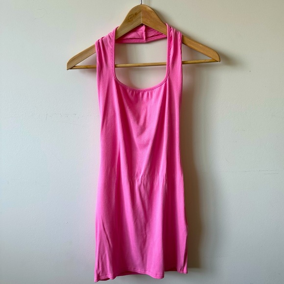 💞 Barbie Pink Halter Dress - Picture 7 of 8
